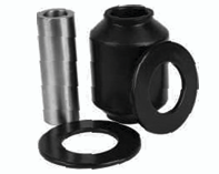 LIFTAXLE BUSH WITH SLEEVE AND WASHER.